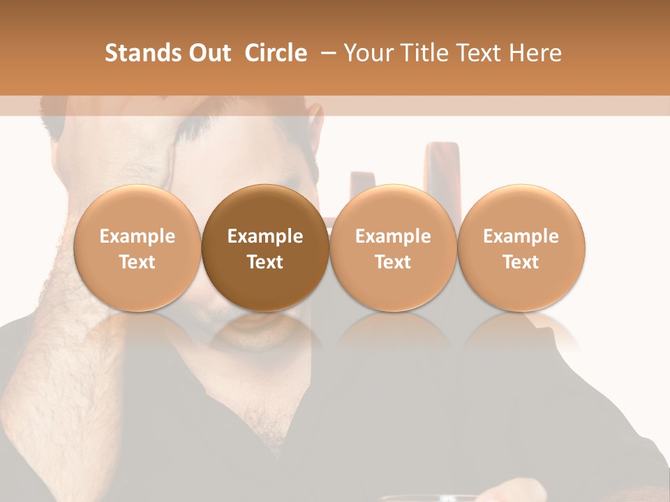 Glass People Alcoholism PowerPoint Template