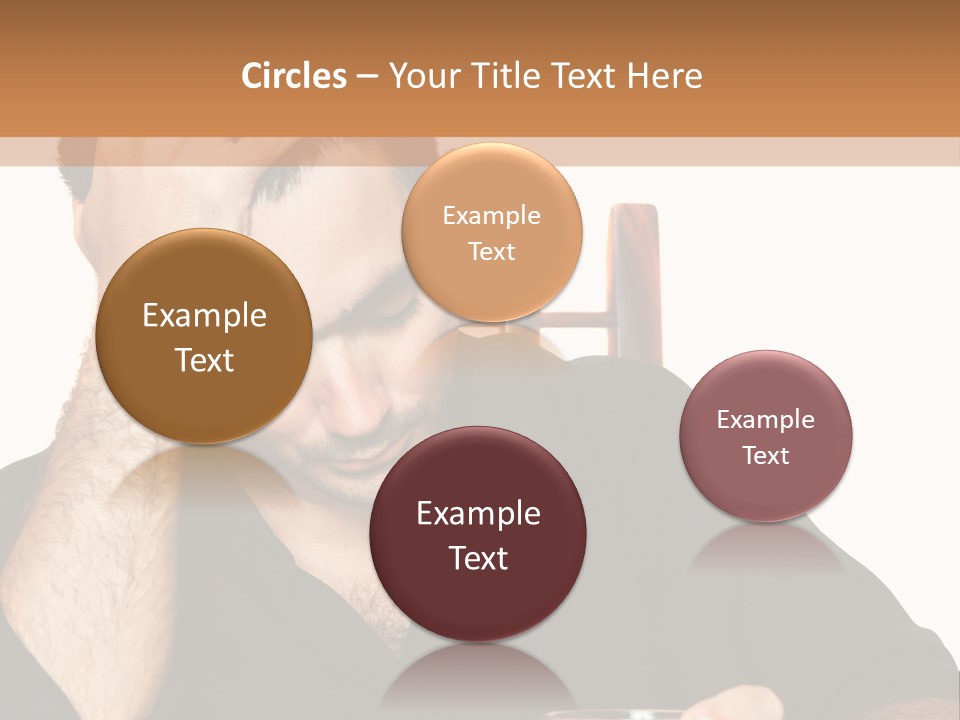 Glass People Alcoholism PowerPoint Template