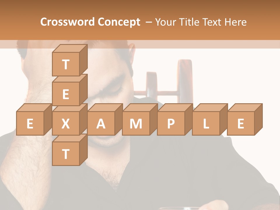 Glass People Alcoholism PowerPoint Template