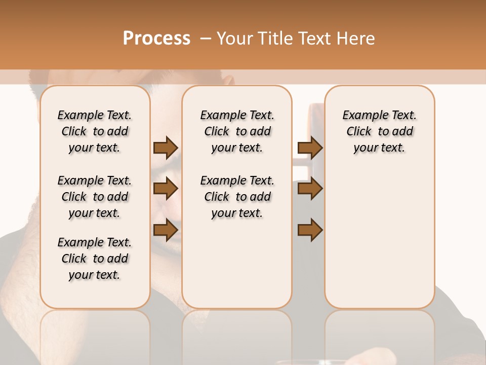 Glass People Alcoholism PowerPoint Template