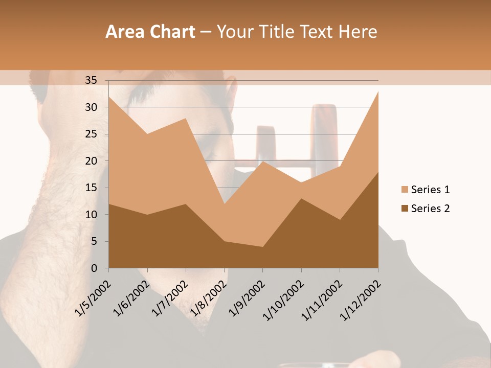 Glass People Alcoholism PowerPoint Template