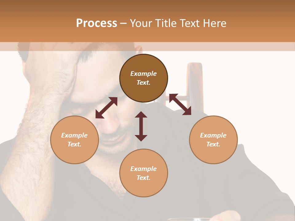 Glass People Alcoholism PowerPoint Template