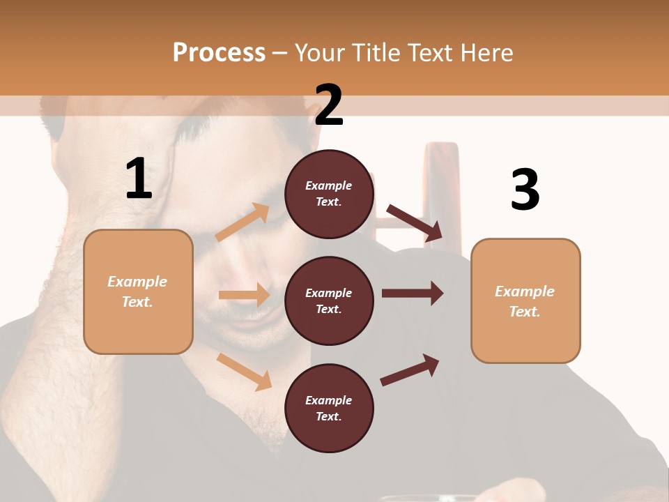 Glass People Alcoholism PowerPoint Template