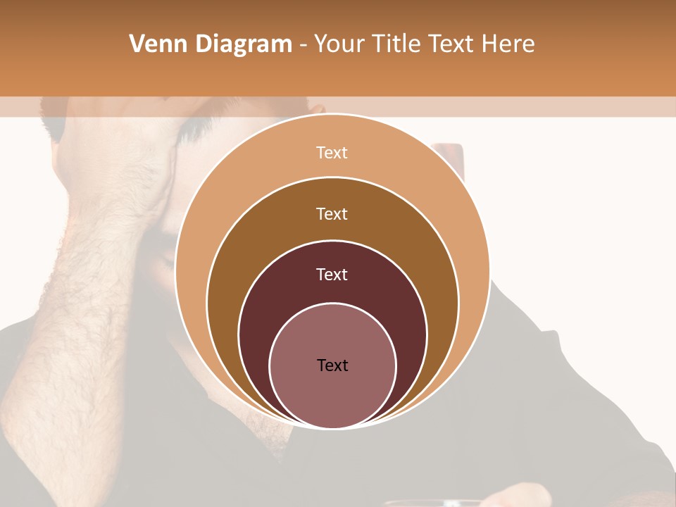 Glass People Alcoholism PowerPoint Template