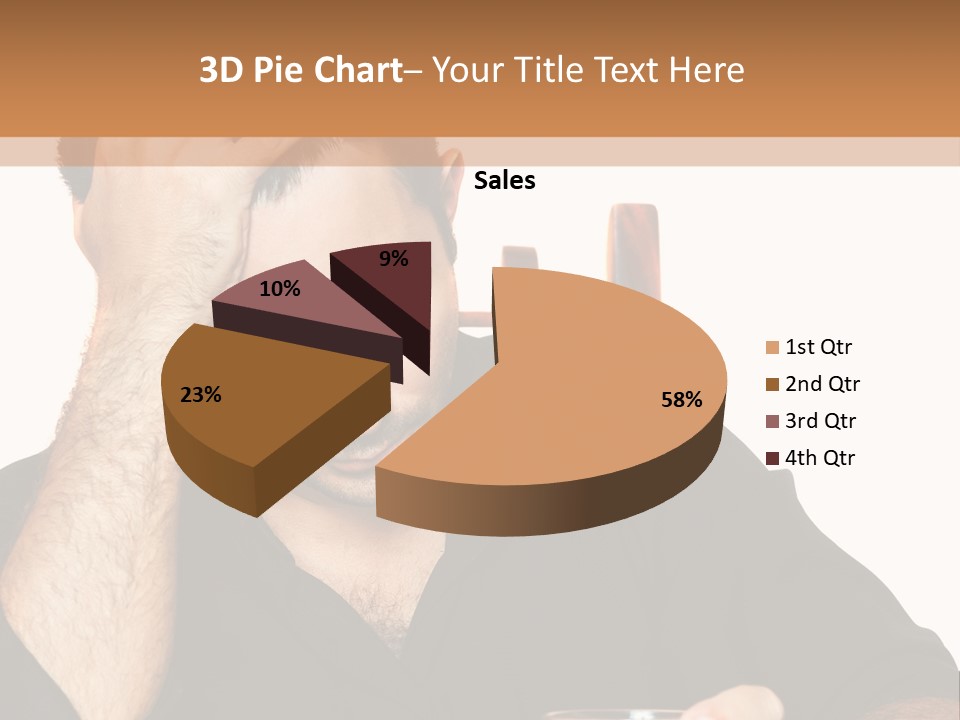 Glass People Alcoholism PowerPoint Template
