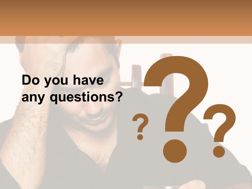 Glass People Alcoholism PowerPoint Template