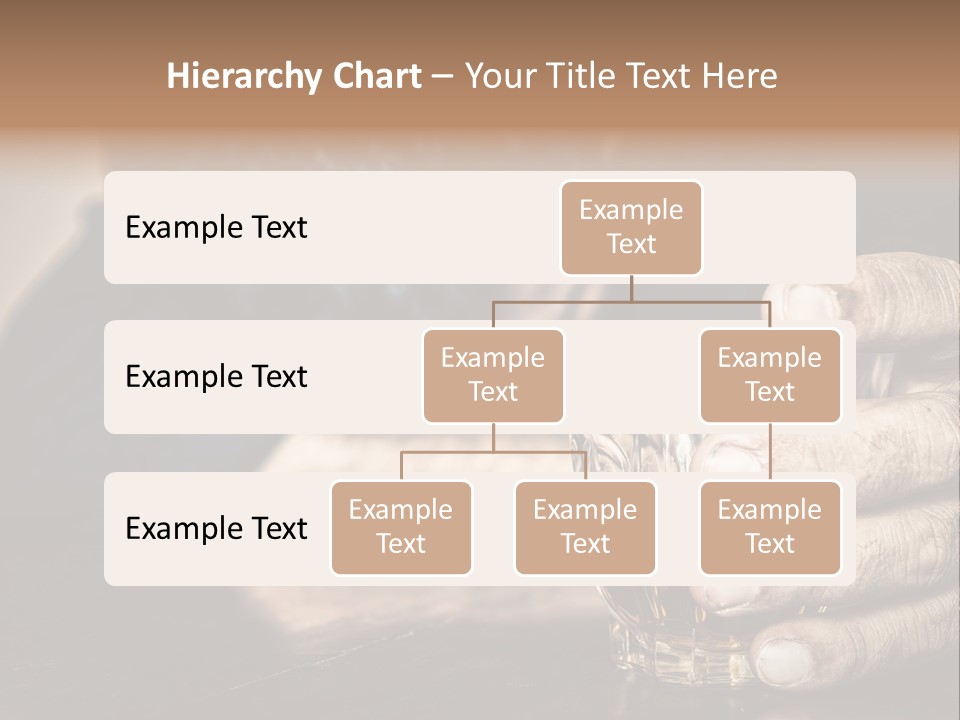 Sleeping Wasted Bar PowerPoint Template