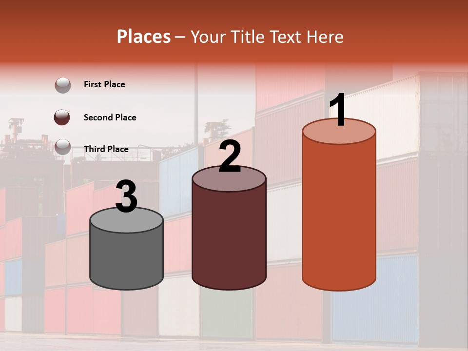 Steel Industry Shipping PowerPoint Template