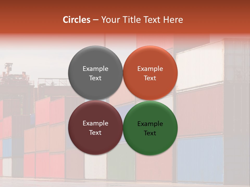 Steel Industry Shipping PowerPoint Template