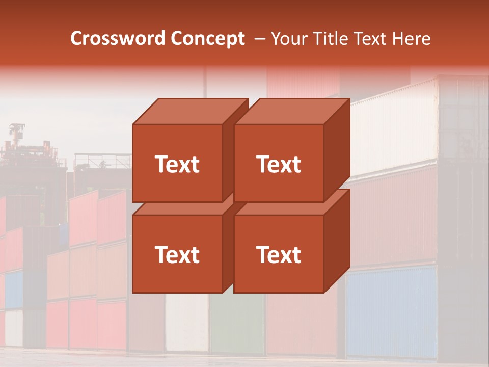 Steel Industry Shipping PowerPoint Template