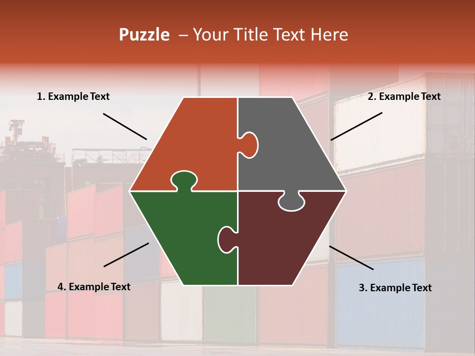 Steel Industry Shipping PowerPoint Template