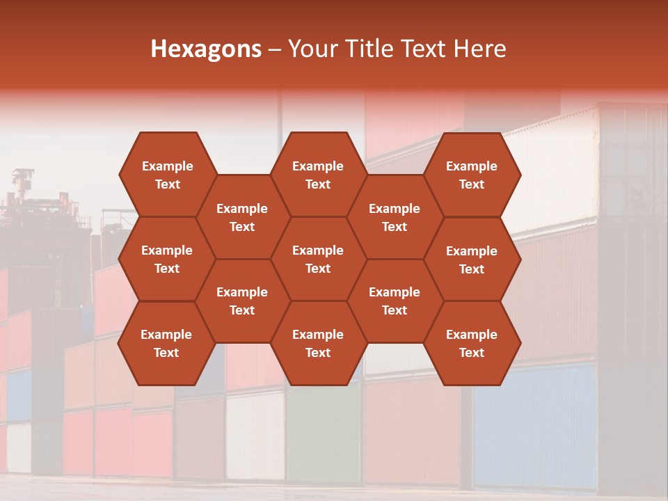 Steel Industry Shipping PowerPoint Template