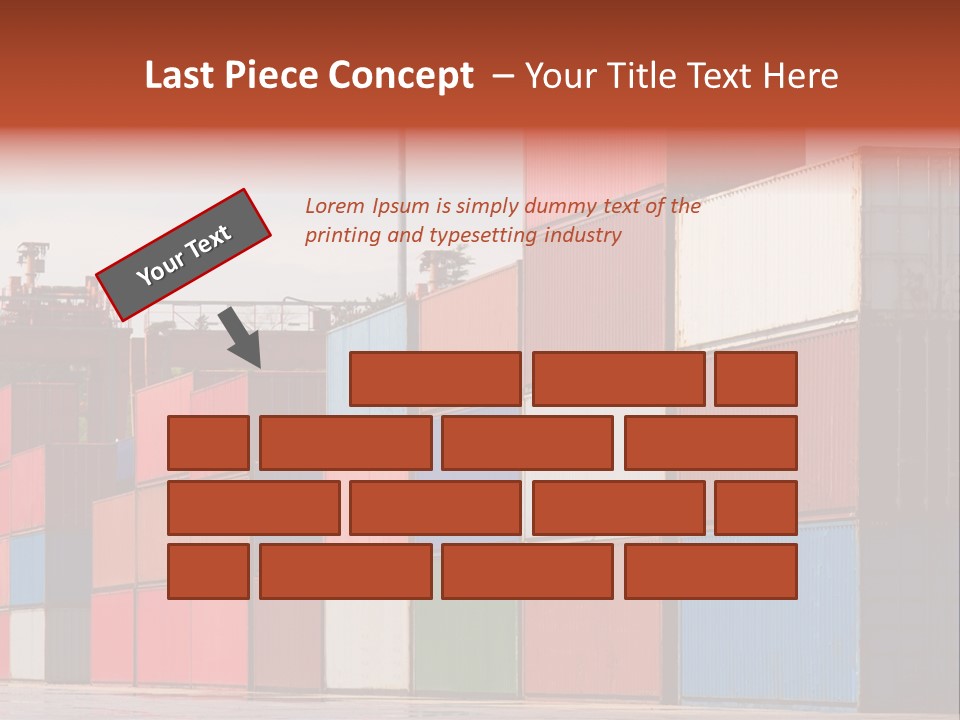 Steel Industry Shipping PowerPoint Template