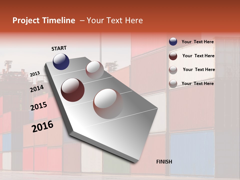 Steel Industry Shipping PowerPoint Template