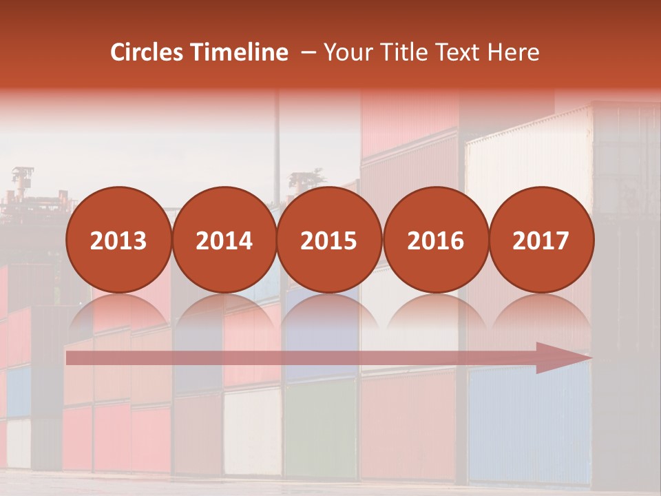 Steel Industry Shipping PowerPoint Template