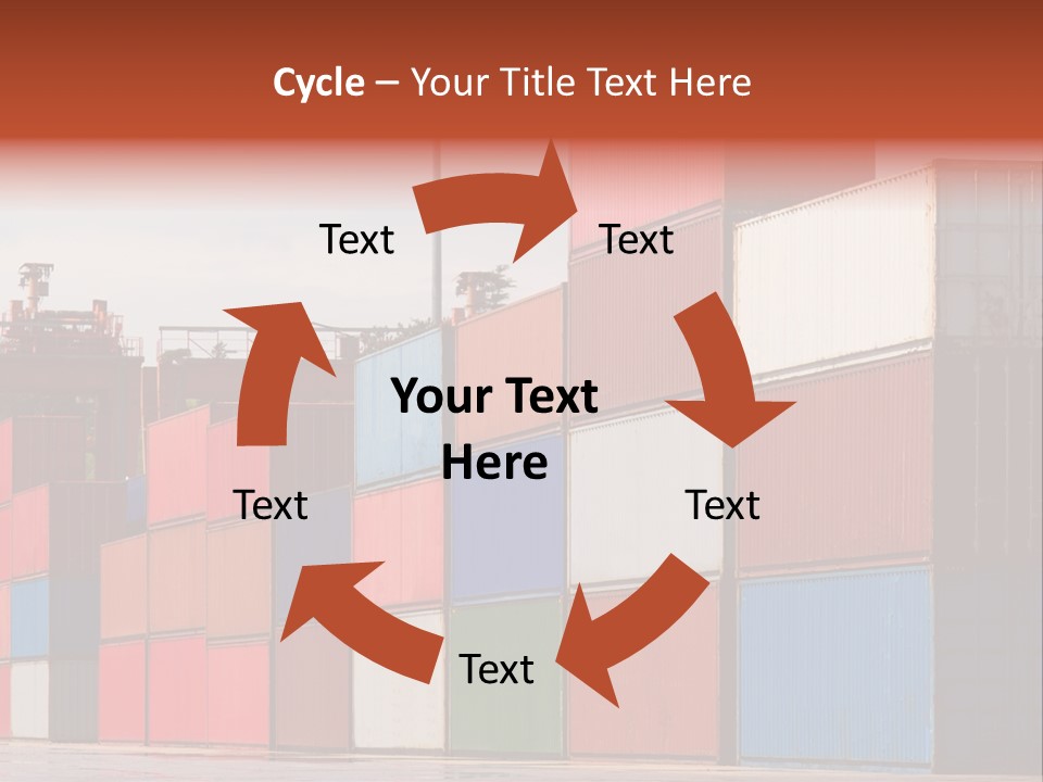 Steel Industry Shipping PowerPoint Template