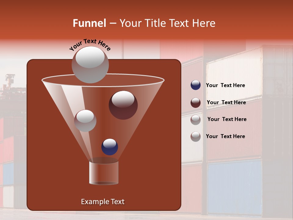 Steel Industry Shipping PowerPoint Template