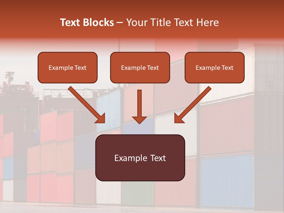 Steel Industry Shipping PowerPoint Template