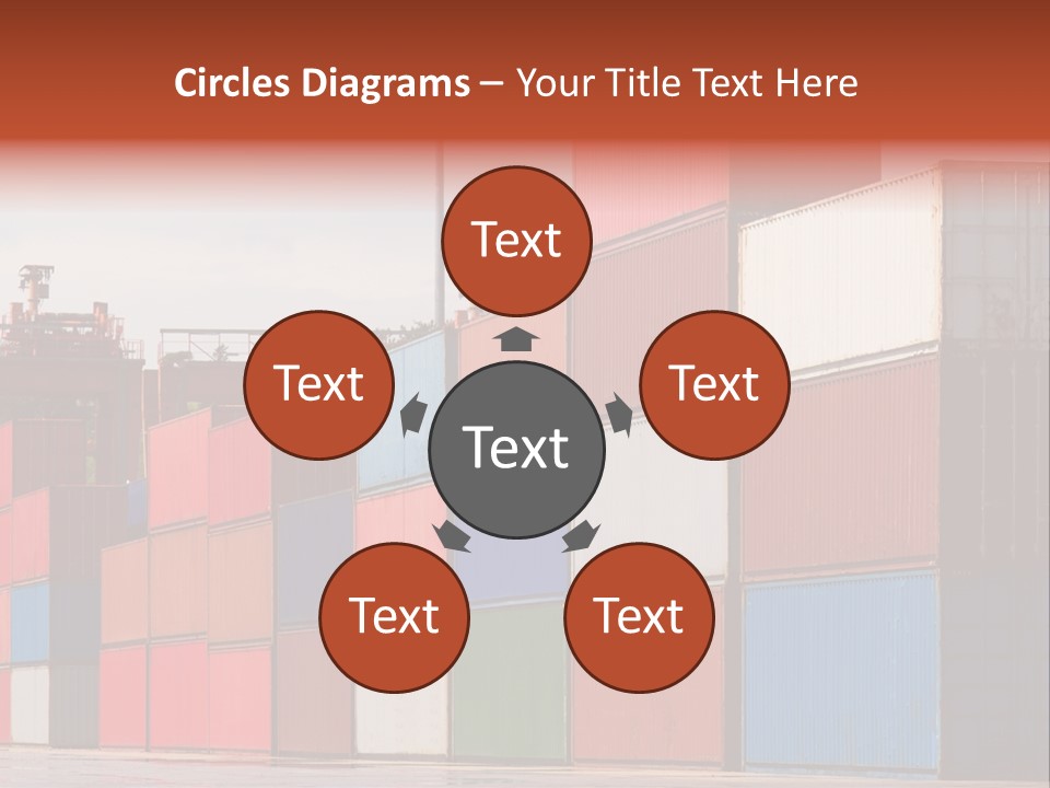 Steel Industry Shipping PowerPoint Template