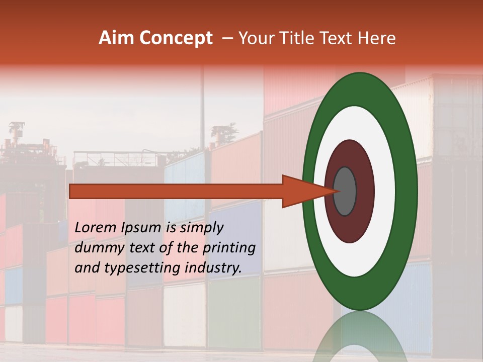 Steel Industry Shipping PowerPoint Template