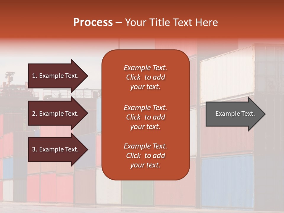 Steel Industry Shipping PowerPoint Template