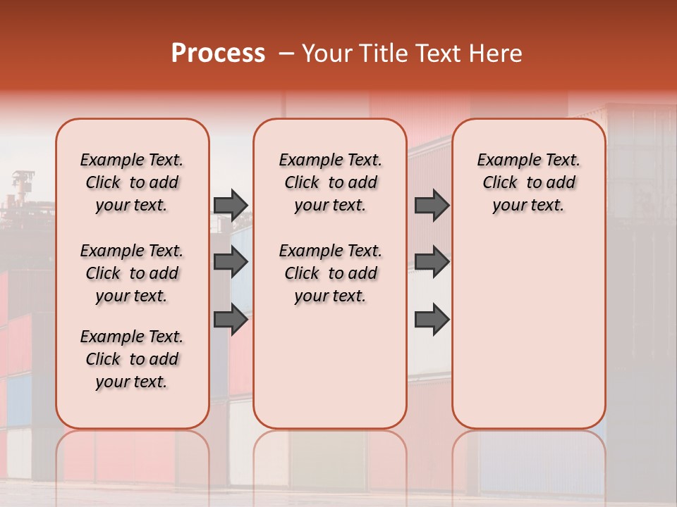 Steel Industry Shipping PowerPoint Template
