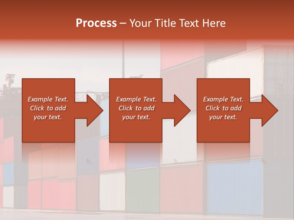 Steel Industry Shipping PowerPoint Template