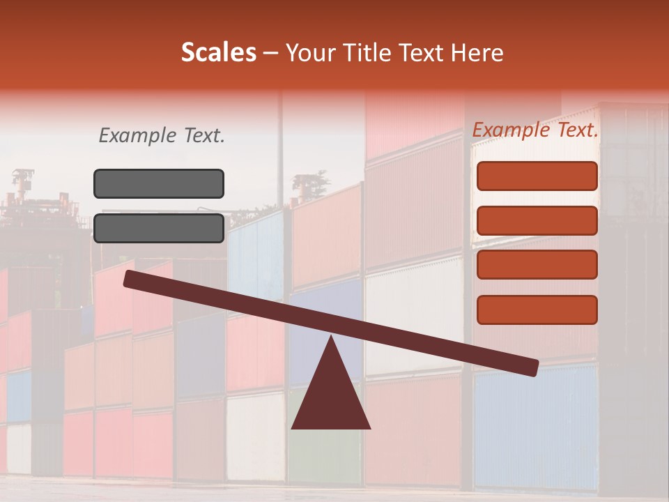 Steel Industry Shipping PowerPoint Template