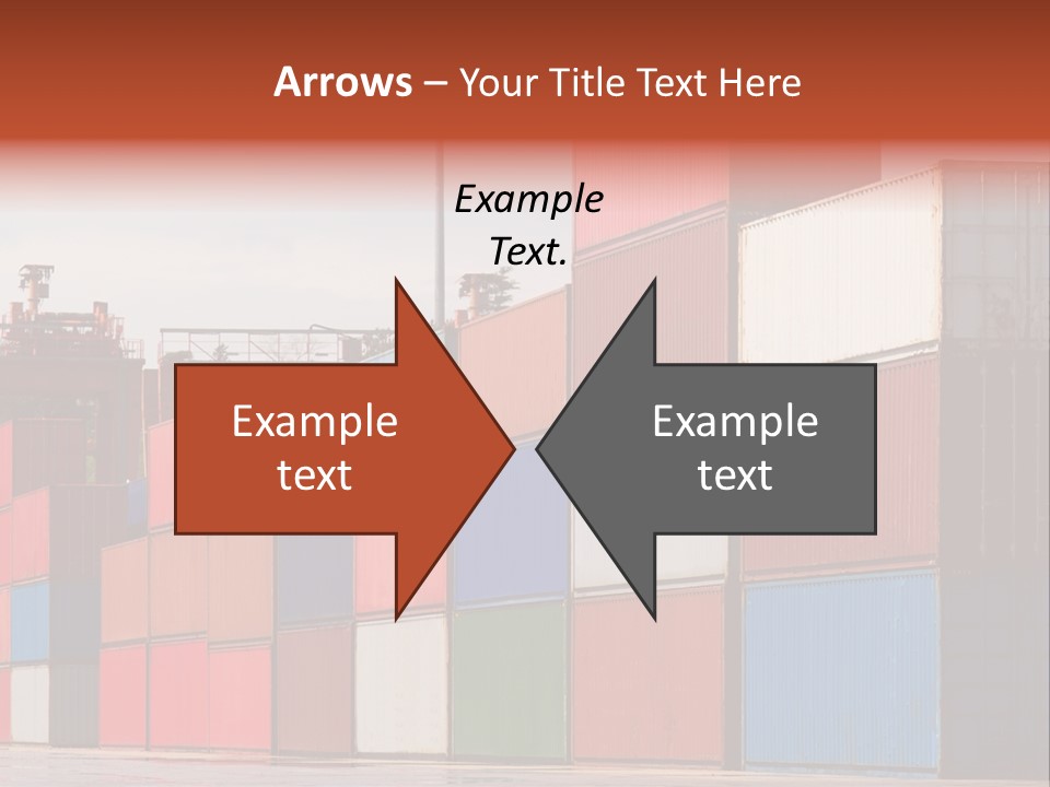 Steel Industry Shipping PowerPoint Template