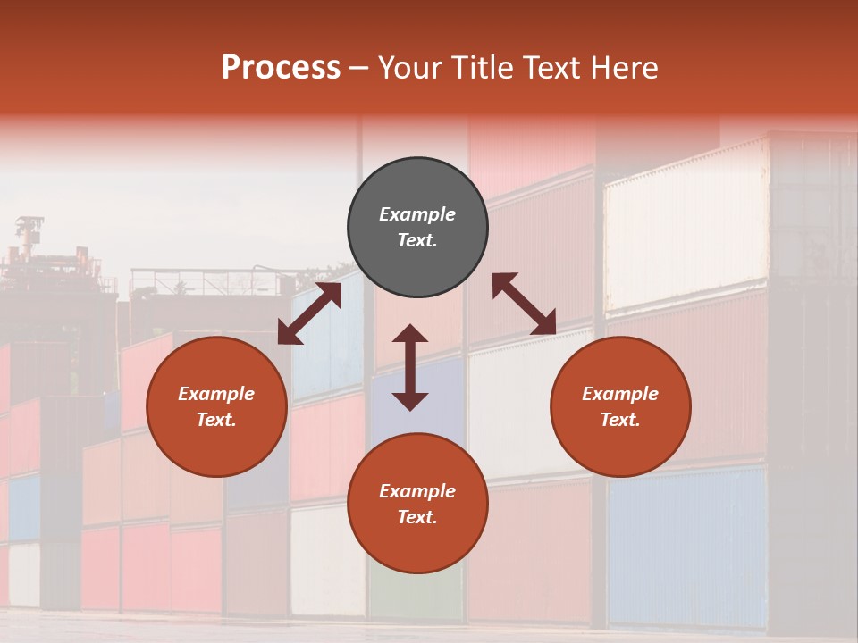 Steel Industry Shipping PowerPoint Template