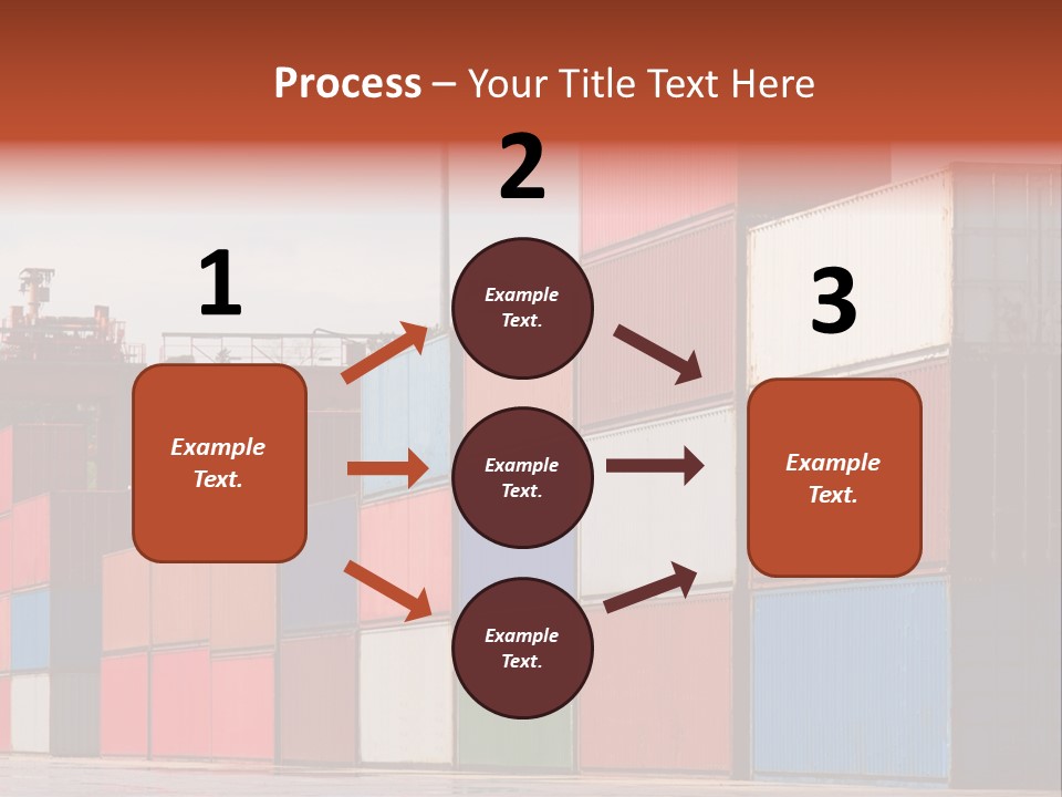 Steel Industry Shipping PowerPoint Template
