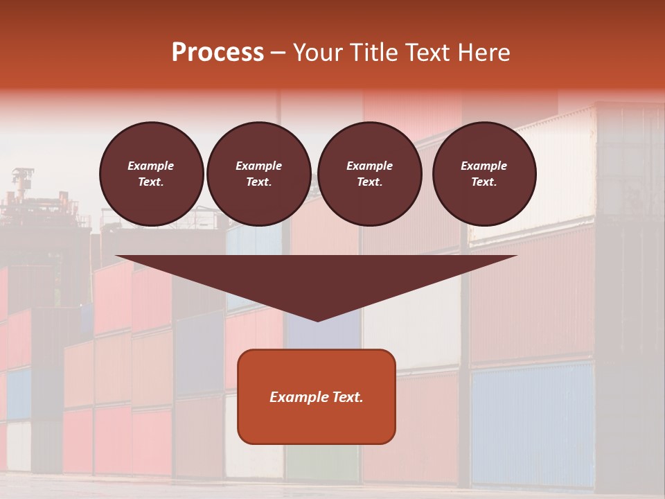 Steel Industry Shipping PowerPoint Template