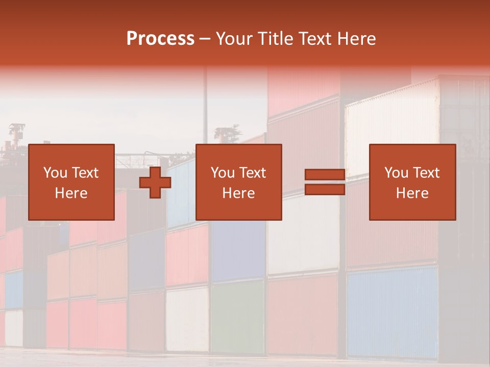 Steel Industry Shipping PowerPoint Template