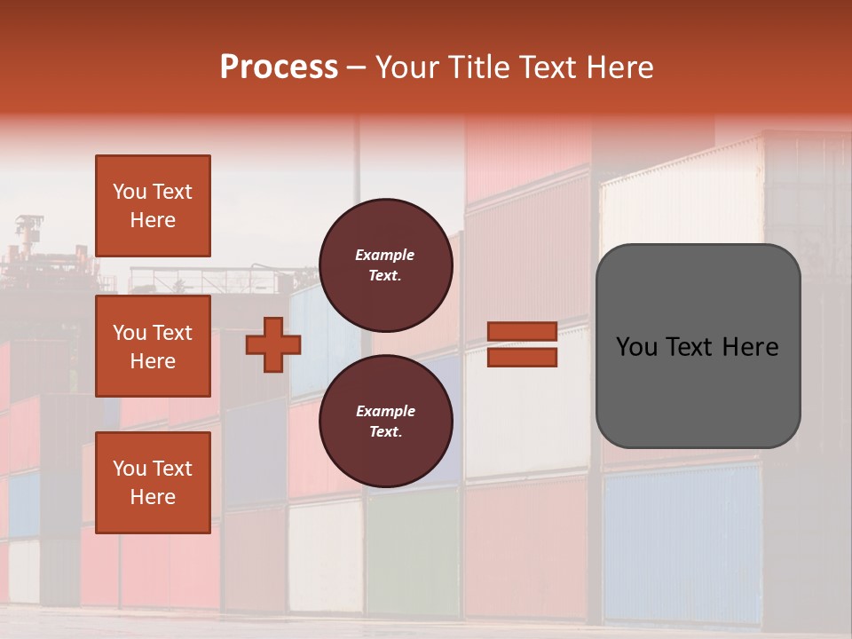 Steel Industry Shipping PowerPoint Template