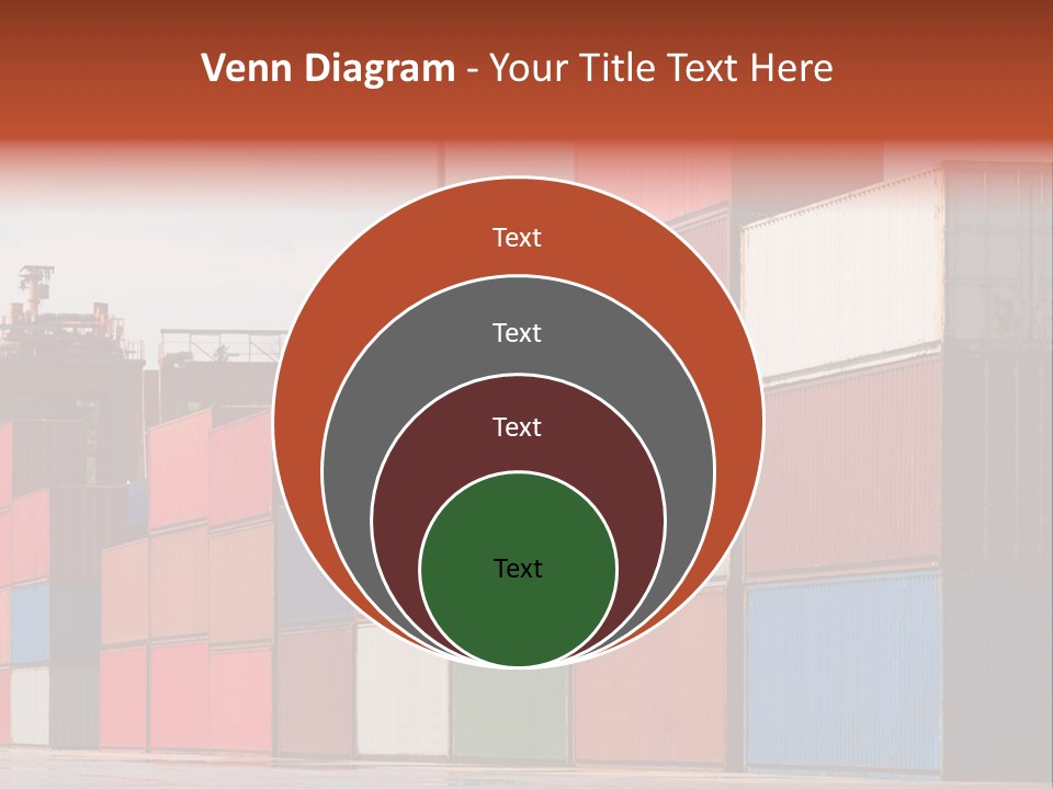 Steel Industry Shipping PowerPoint Template
