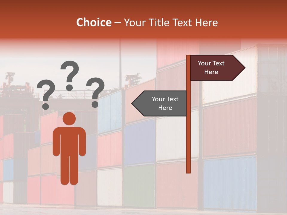 Steel Industry Shipping PowerPoint Template
