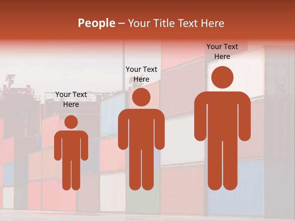 Steel Industry Shipping PowerPoint Template