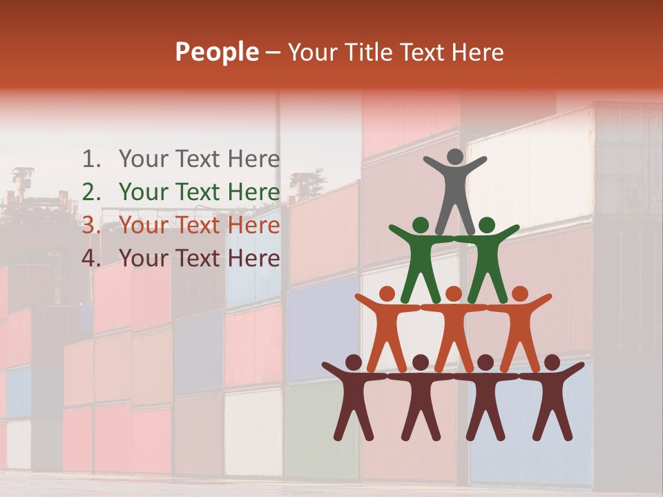 Steel Industry Shipping PowerPoint Template