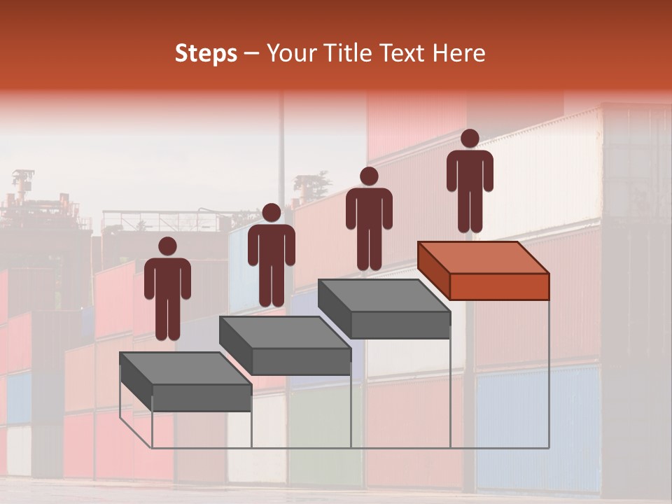 Steel Industry Shipping PowerPoint Template