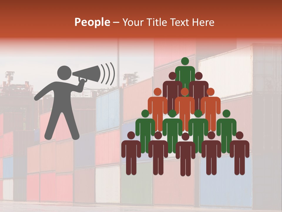 Steel Industry Shipping PowerPoint Template