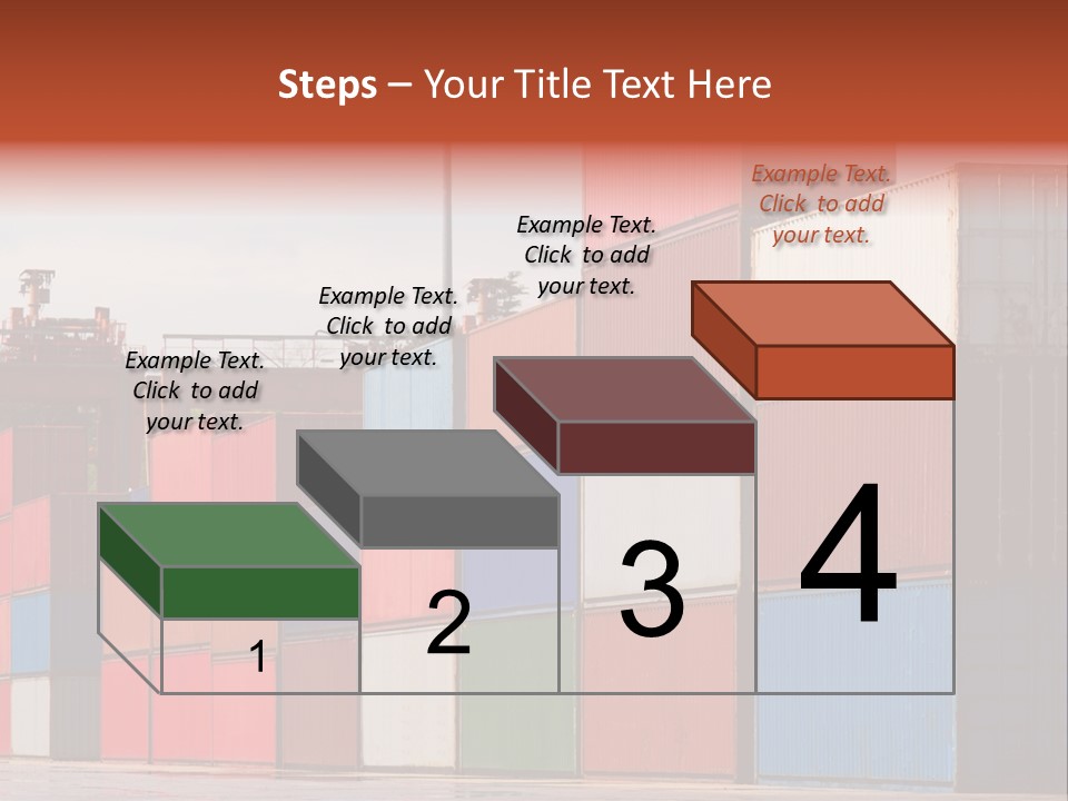 Steel Industry Shipping PowerPoint Template