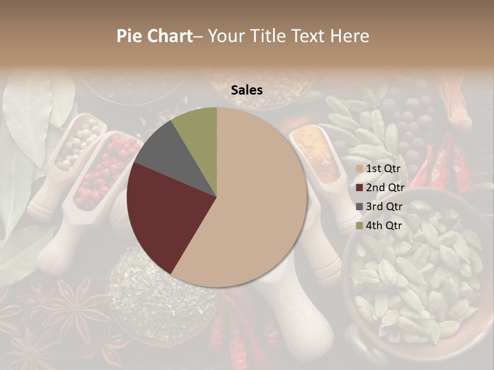 Mace Assortment Cardamon PowerPoint Template