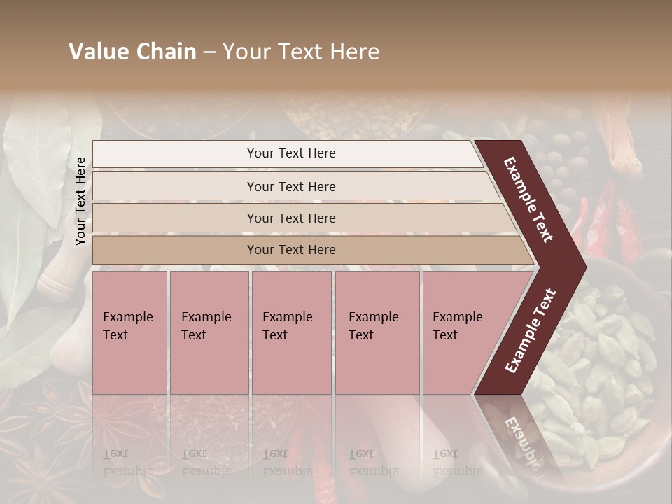 Mace Assortment Cardamon PowerPoint Template