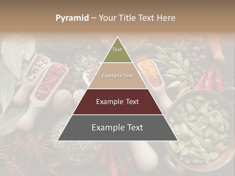 Mace Assortment Cardamon PowerPoint Template