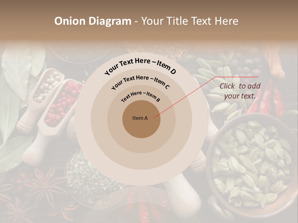 Mace Assortment Cardamon PowerPoint Template