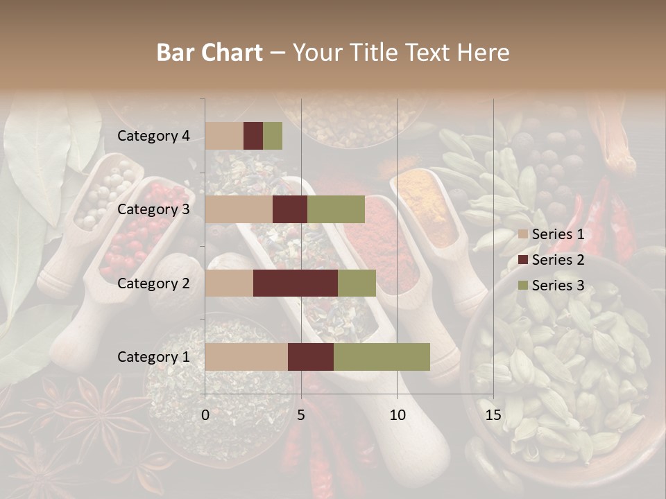 Mace Assortment Cardamon PowerPoint Template