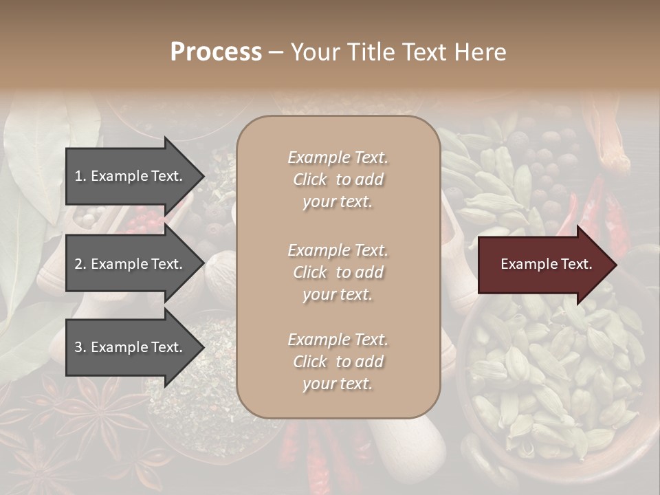 Mace Assortment Cardamon PowerPoint Template