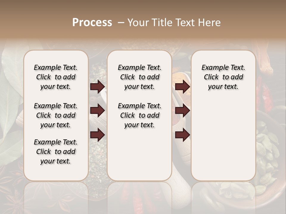 Mace Assortment Cardamon PowerPoint Template