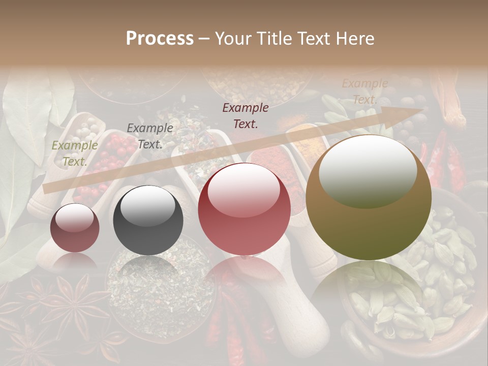 Mace Assortment Cardamon PowerPoint Template