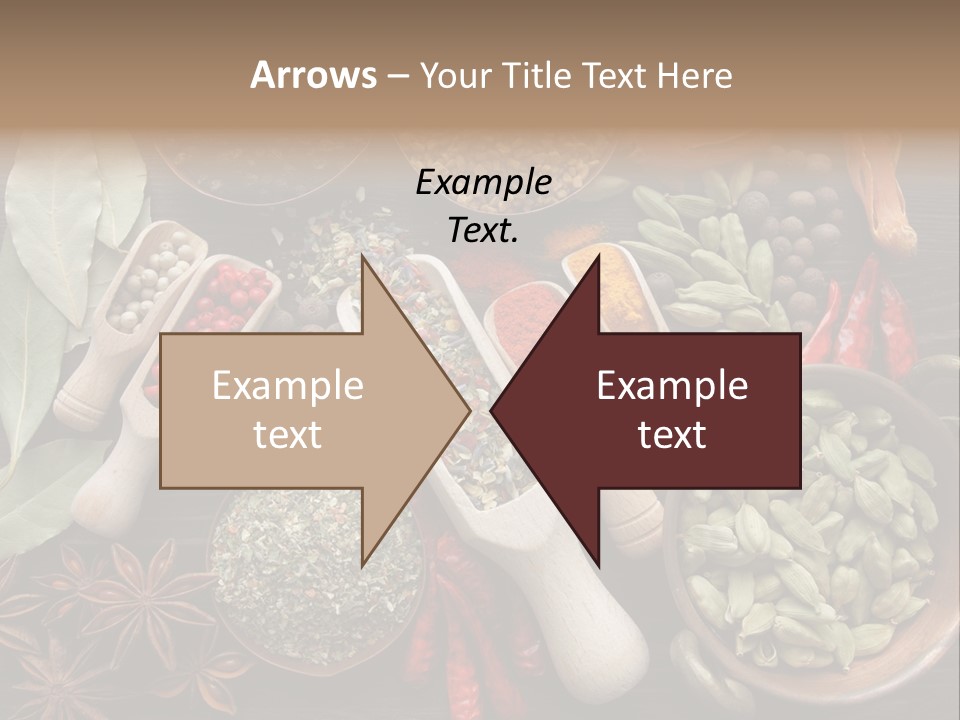 Mace Assortment Cardamon PowerPoint Template